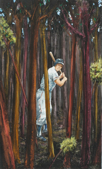 Batter in the Woods